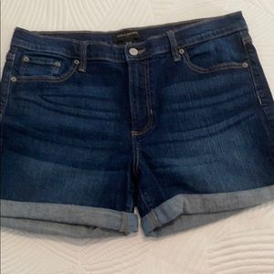 Banana Republic Jean shorts in dark denim
